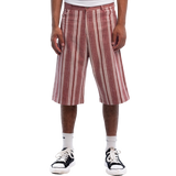 PINSTRIPE KANTHA SHORTS