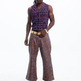 SILK FLARE PANTS