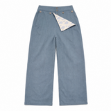 KHADI DENIM SAILOR PANTS