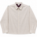 KHADI SLUBBED BUTTON-UP