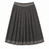 MATKA SILK PLEATED SKIRT