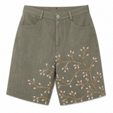 KHADI DENIM SHORTS