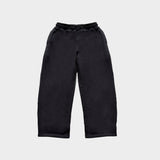 CHARCOAL GREY BARREL SWEATPANTS